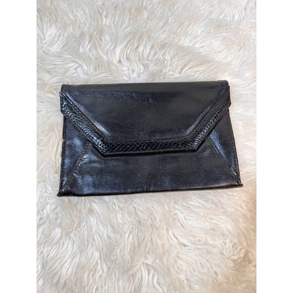 BUENO black Vintage Clutch Style Bag new - Picture 1 of 11